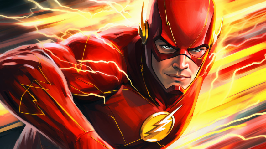 The Flash Hd Desktop Background 2912x1632px