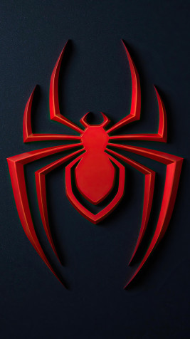 Spiderman Logo 4k Phone Wallpaper 2160x3840px