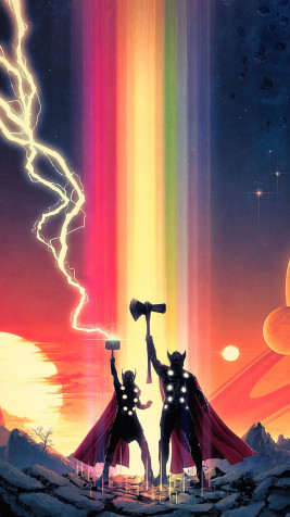 Thor Love And Thunder 4k Wallpaper 2160x3840px