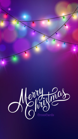 Merry Christmas Mobile Background 1200x2133px