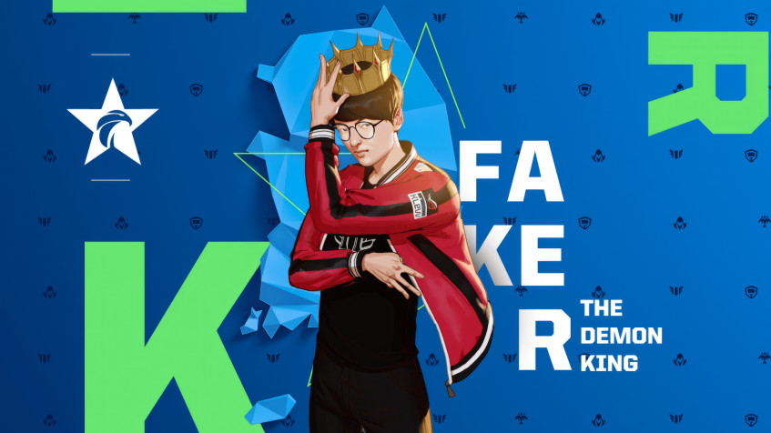 Faker Full HD 1080p Wallpaper 1920x1080px