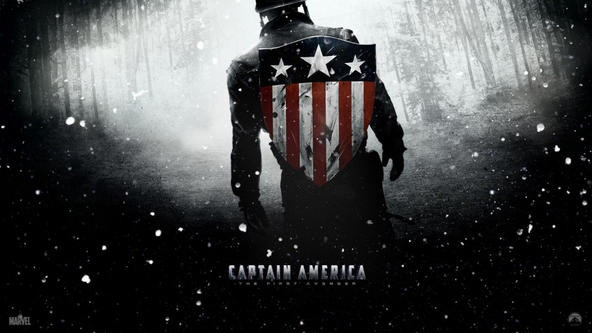 Cool Captain America Full HD 1080p Wallpaper 1920x1080px