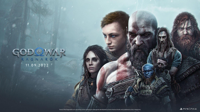 God Of War Ragnarok Full HD 1080p Wallpaper 1920x1080px