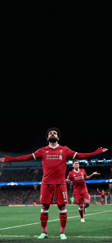 Mohamed Salah iPhone 11 Pro Wallpaper 1125x2436px