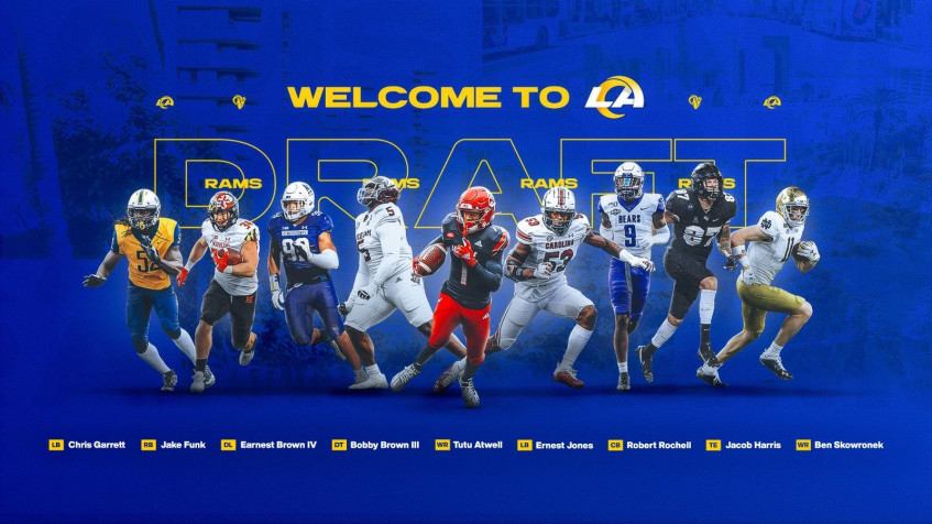 Los Angeles Rams Background Image 1600x900px