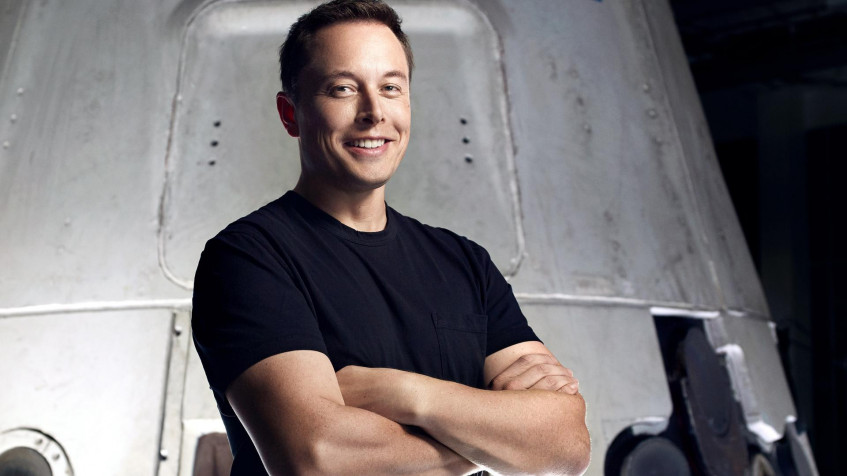 Elon Musk Full HD 1080p Wallpaper 1920x1080px