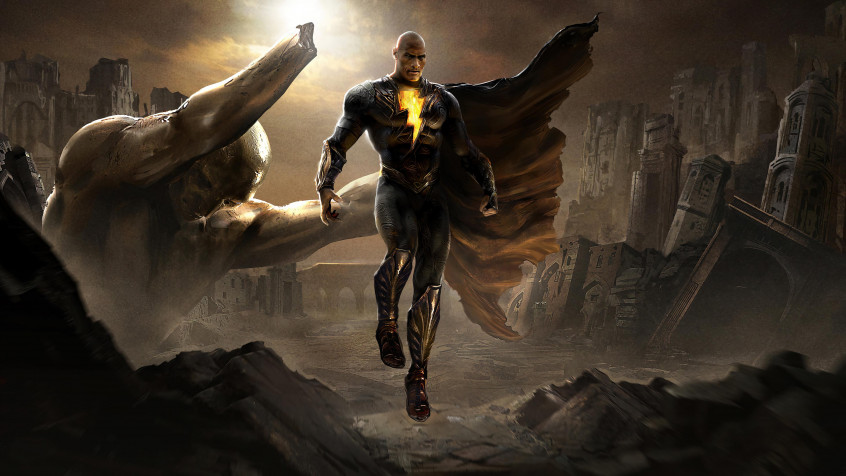 Black Adam 4k UHD Wallpaper 3840x2160px