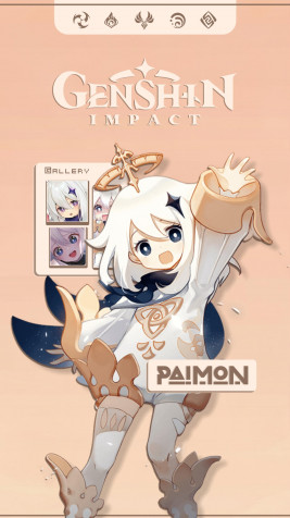 Paimon Genshin Impact Phone Wallpaper 1836x3264px