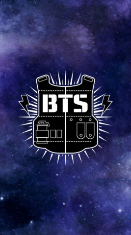 Bts Logo Phone Background Image 1014x1804px