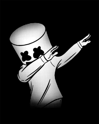 Cartoon Marshmello iPhone Wallpaper 1080x1350px