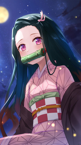 Nezuko 4k Phone Wallpaper 2160x3840px