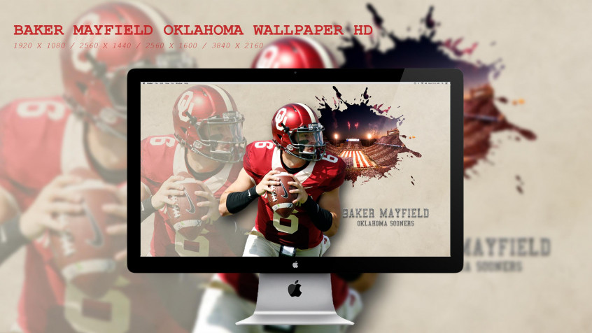 Baker Mayfield 2k QHD Wallpaper 2560x1440px