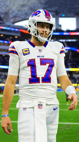 Josh Allen iPhone Background Image 1080x1920px