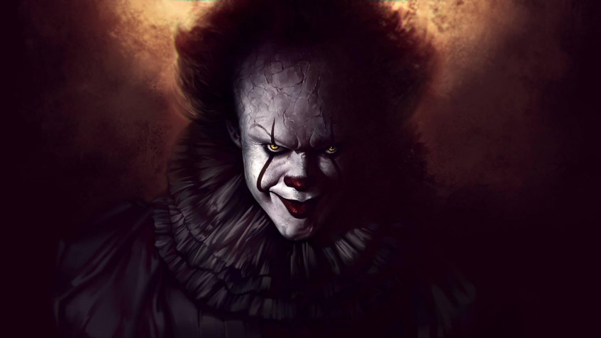 Pennywise Full HD 1080p Wallpaper 1920x1080px