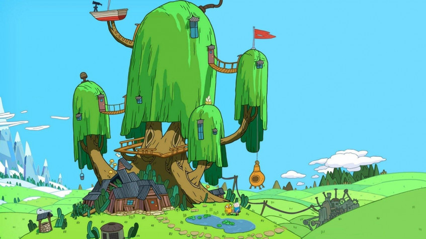 Adventure Time Full HD 1080p Wallpaper 1920x1080px