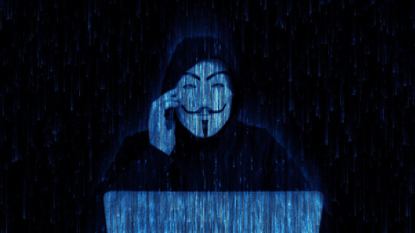 Anonymous Hacker HD Wallpaper 1600x900px