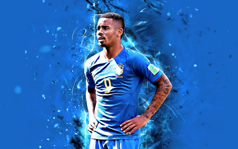 Gabriel Jesus Retina Widescreen Wallpaper 2880x1800px