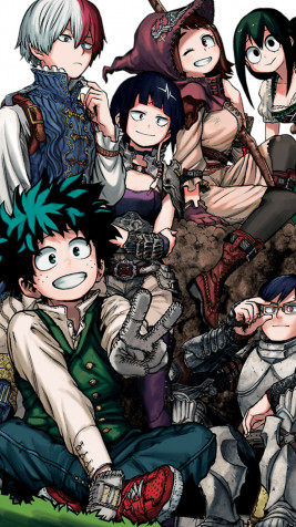 My Hero Academia Wallpaper for iPhone 1080x1920px