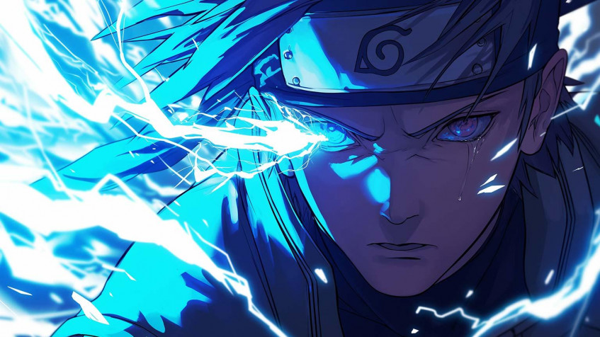 Sasuke Uchiha HD Background 1536x864px