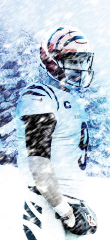 Joe Burrow iPhone Wallpaper 1892x4096px