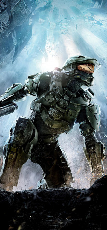 Master Chief Phone Background 1440x3088px