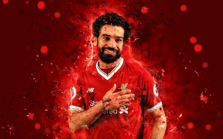 Mohamed Salah Widescreen HD Wallpaper 1920x1200px