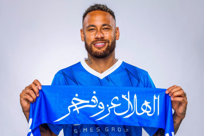 Neymar Al Hilal MacBook Wallpaper 2000x1333px