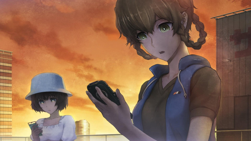 Suzuha Amane Full HD 1080p Wallpaper 1920x1080px