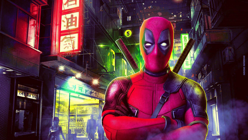 Deadpool Desktop Background 2048x1152px