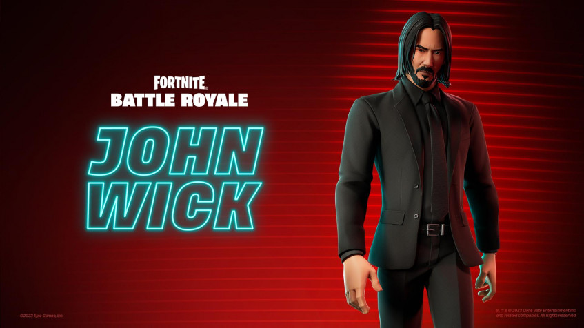 John Wick Fortnite Full HD 1080p Wallpaper 1920x1080px