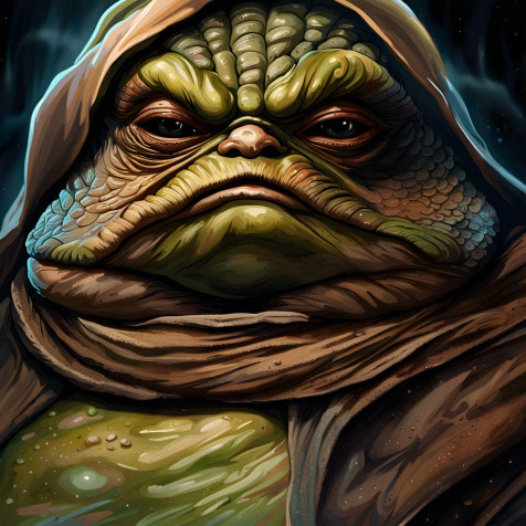 Jabba The Hutt Phone Background 1600x1600px