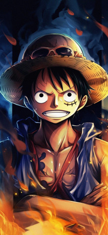 Monkey D Luffy iPhone Background Image 1183x2560px