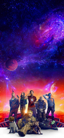 Guardians Of The Galaxy 3 iPhone 13 Pro Wallpaper 1170x2532px