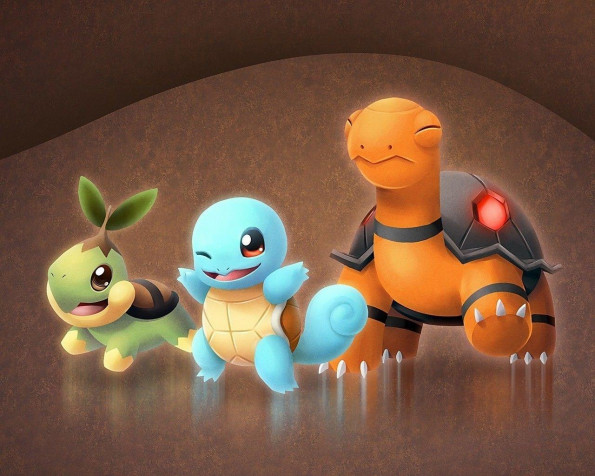 Squirtle HD Background 1280x1024px