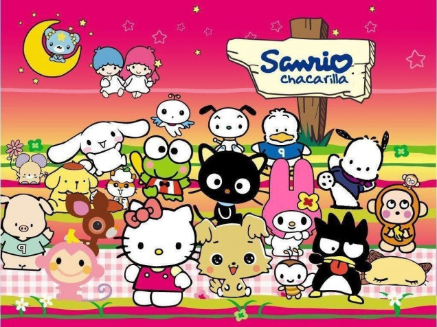 Sanrio MacBook Background 1026x768px