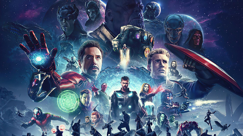 Aesthetic Avengers Full HD 1080p Wallpaper 1920x1080px