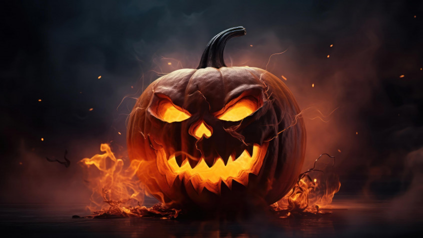 Jack Olantern 4k UHD Wallpaper 3840x2160px