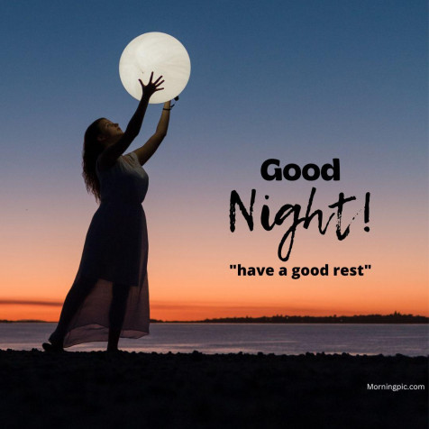 Good Night Images Phone Wallpaper 1080x1080px