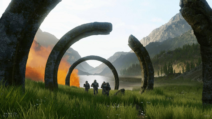 Halo Infinite Full HD 1080p Wallpaper 1920x1080px