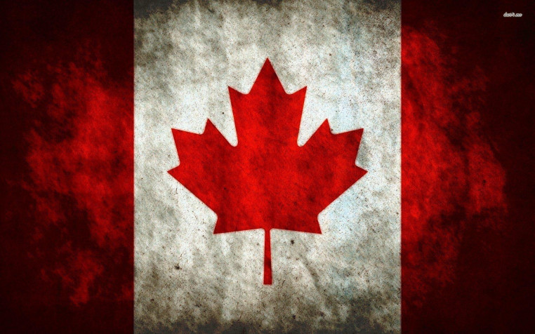 Canada Flag Widescreen HD Wallpaper 1920x1200px