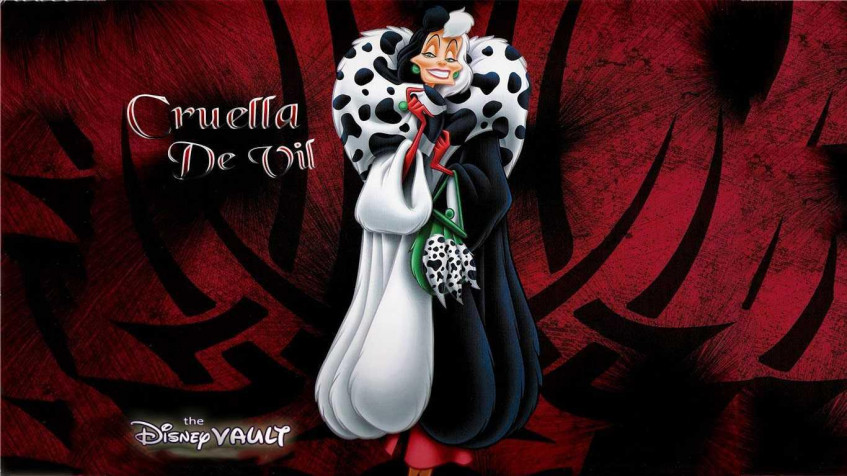 Cruella Desktop Background 1366x768px