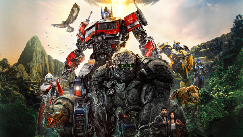 Transformers Rise Of The Beasts HD Background 9250x5203px