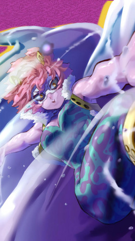 Mina Ashido Phone Wallpaper 1080x1920px