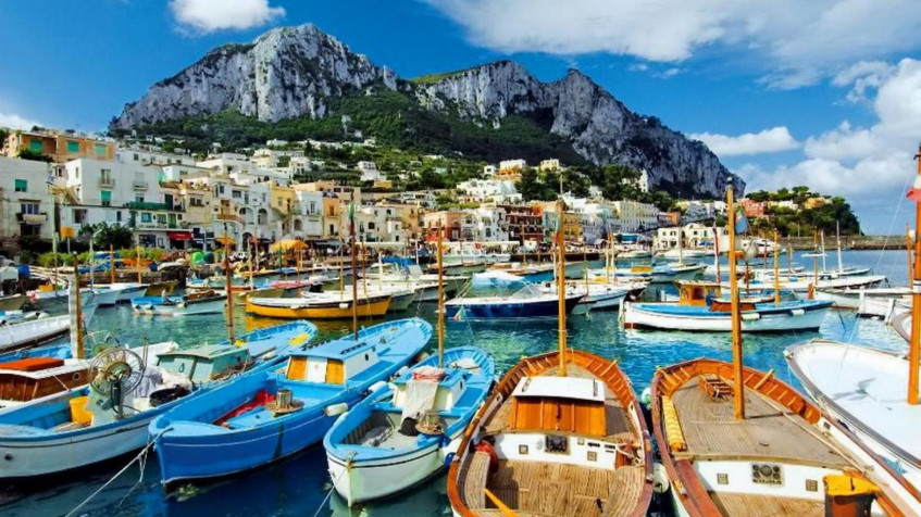 Capri Italy Full HD 1080p Wallpaper 1920x1080px