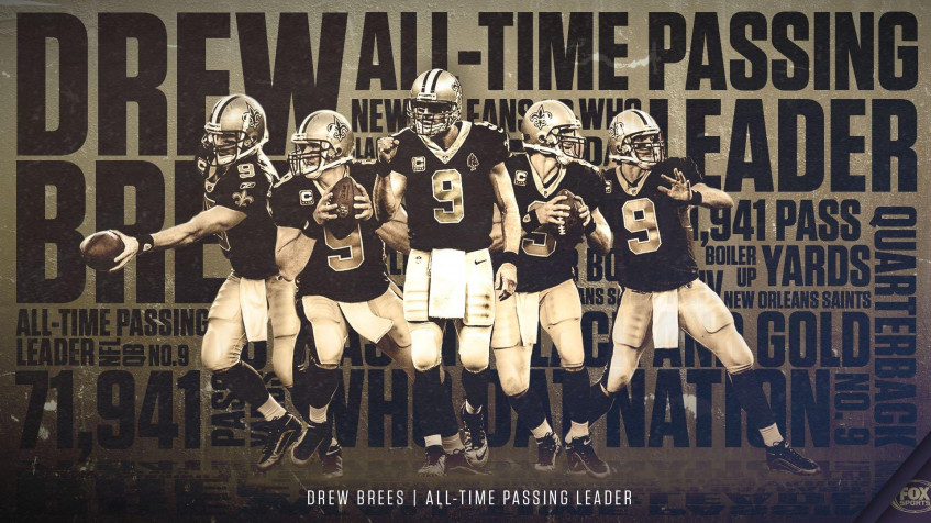 Drew Brees Full HD 1080p Wallpaper 1920x1080px