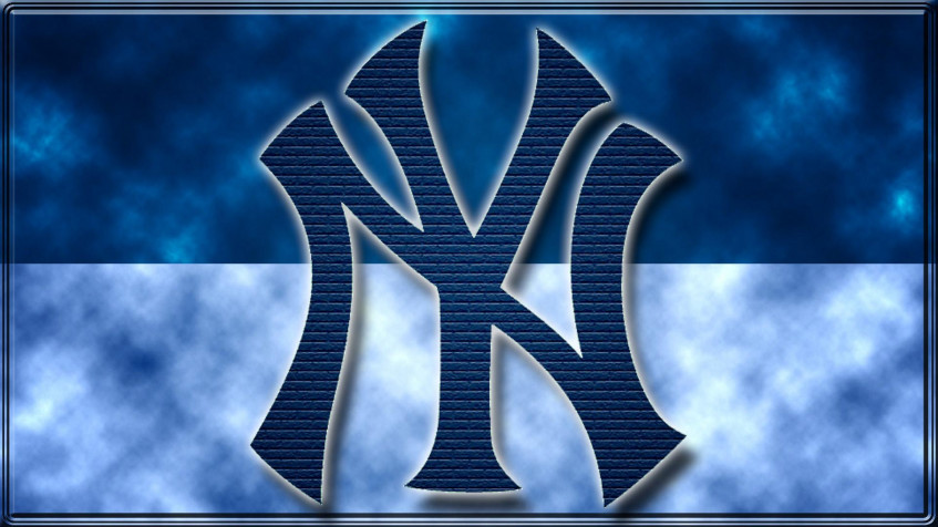 Yankees Logo Full HD 1080p Wallpaper 1920x1080px