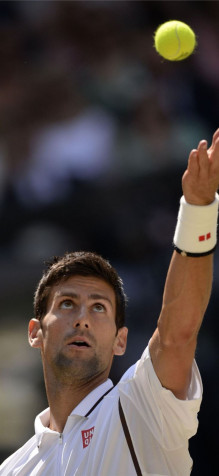 Novak Djokovic Wallpaper 736x1593px