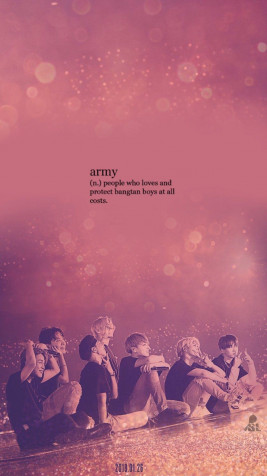 Bts Logo iPhone Background Image 1152x2048px