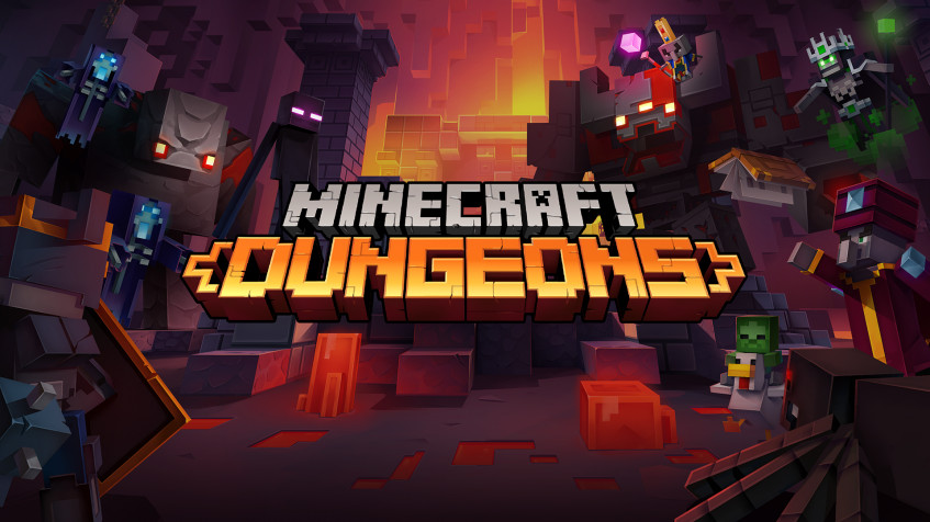 Minecraft Dungeons Full HD 1080p Wallpaper 1920x1080px