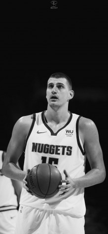 Nikola Jokic Wallpaper for Mobile 944x2048px